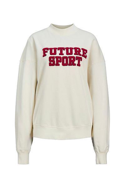 JJXX JXRIRI LOOSE LS CREW SWEA Krem Kadın Sweatshirt