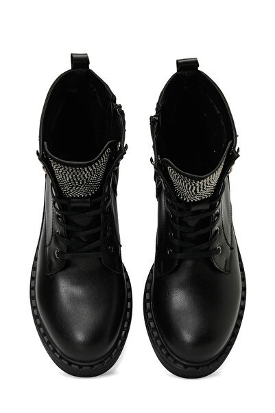 Butigo 24K-602 4PR Siyah Kadın Düz Bot