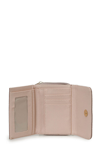 Polaris MARIA KAPAK 4PR Gül Kurusu Kadın Cüzdan