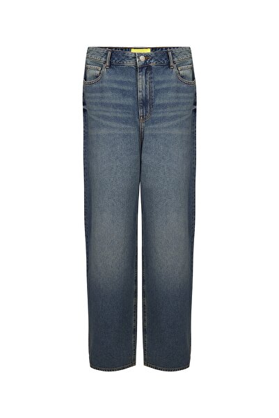 JJXX Jxerın Baggy Mw Jeans Ex Mavi Kadın Jean Pantolon