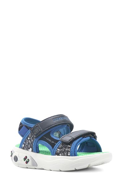 lumberjack Social 5Fx Black Boy's Sandals