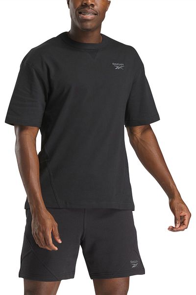 Reebok Tricou cu mânecă scurtă pentru bărbați Icon Elements Tee Black