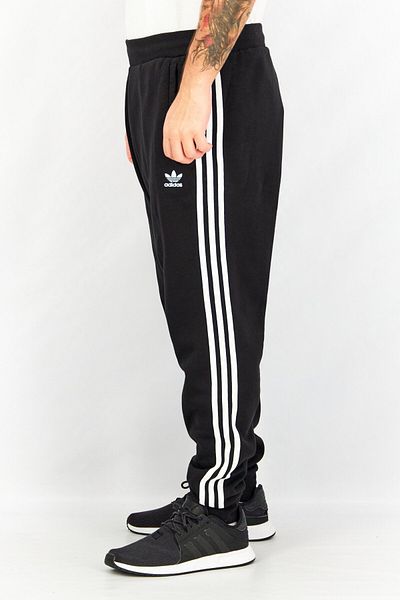 Adidas Originals Men Sportswear Fit Brand Logo Track Pants, Black