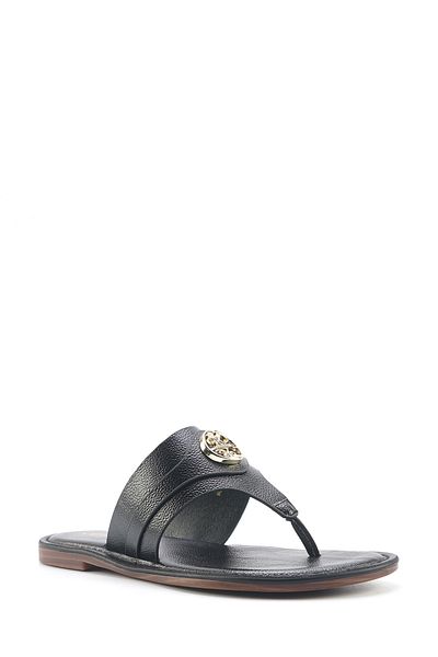 Nine West MIANCA 5FX Schwarze flache Damenhausschuhe