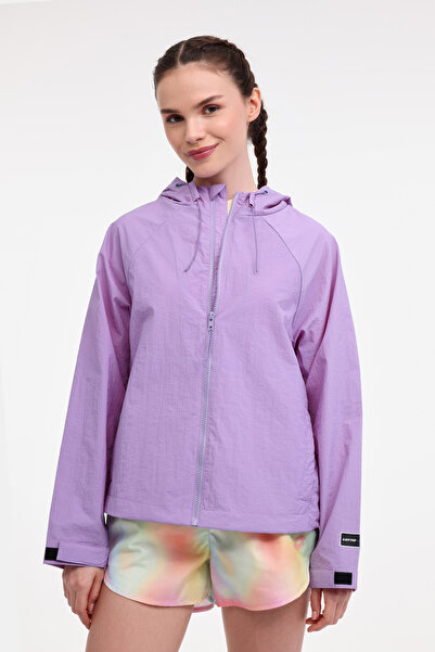 Lotto W-HERANO WIND JKT 5FX Mor Kadın Ceket