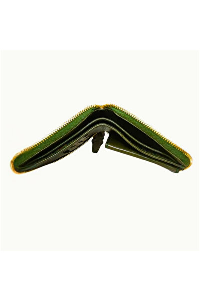 GÖN ZIPPERED 100% HANDMADE SMALL WALLET (COT)