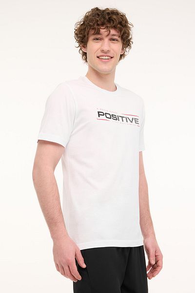 Kinetix ML SAVIO 11ATL103 5FX Weiß Erkek Kısa Kol T-Shirt