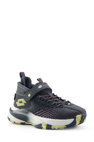 Lotto Walker B Ps 5Fx Navy Blue Boys' Basketball Shoes