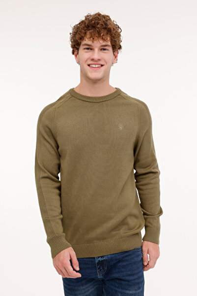 lumberjack ml Rassa 58csl502 4pr Haki Erkek Uzun Kol Triko