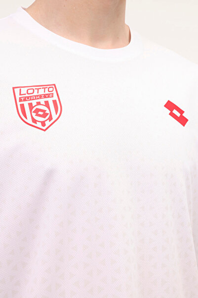 Lotto M-ALLY TEE 4FX Біла чоловіча футболка з коротким рукавом