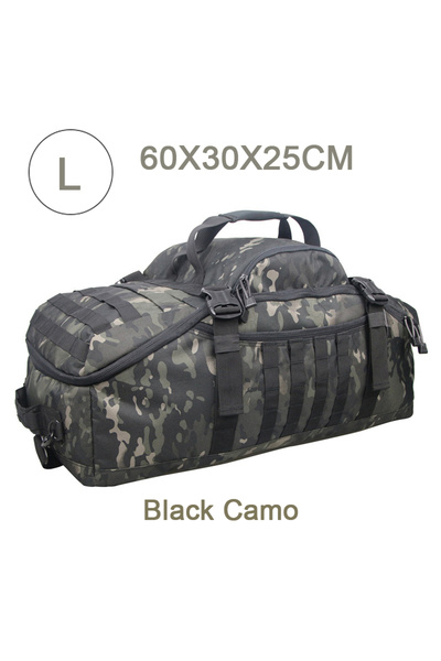 Choice L Black Camo LQARMY 45L 80L Camping Backpacks Men Tactical Backpack Mo...