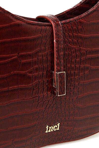 İnci INCI ALIAS 4PR Бордова жіноча сумка через плече