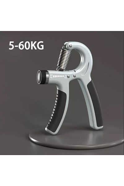 Choice Basic-gray 5-100kg Hand Gripper Gym Wrist Expander Hand Strengthener Adjustable Dynamometer Hand Gri
