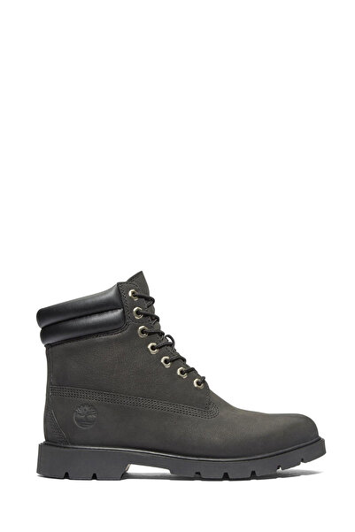Timberland 6 Inch Lace up Boot Black Men's Outdoor Boots