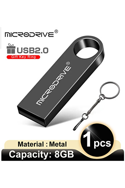 Choice 8gb Black High Speed Memoria Flash Drive Pendrive Waterproof Pen Drive Flash Usb 2.0metal Stick
