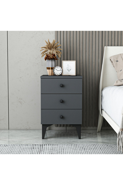 Home Mobiga Tuana 3 Çekmeceli Komodin Şifonyer