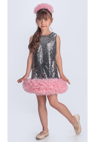 Mnk Baby&Kids Βραδινό φόρεμα για παιδιά Pul Payet İfestos Crowned Tutu Specia...