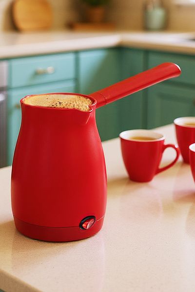 AWOX Caffeen Turkish Coffee Machine Electric Coffee Pot Red