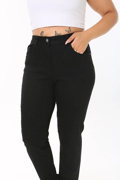 Era Lisa Tube Leg Comfortable Fit Lycra Women's Large Size Jeans