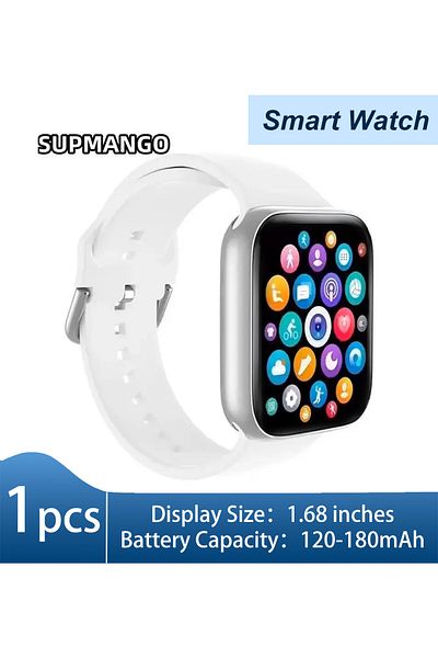 Choice S8 Silver Smartwatch X7 Men Dial Call Smart Watch Tracker Health Sport Tracker Women Watch X8
