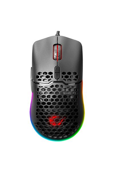 Rampage Gaming Mouse, Smx-r77 X-titan, Ultra-light, Rgb Lighting, 7200 Dpi, 7 Buttons, Programmable
