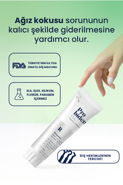 Probident Clinic Doğal Yoğun Bakım Resveratrol Içeren Florürsüz Diş Macunu Anında Beyazlatıcı Etki