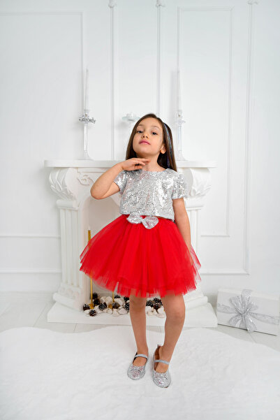 DUCA Svjetlucavi set sa šljokicama i pufnastom tutu suknjom