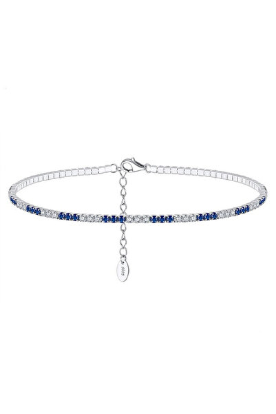 delis Bratara De Glezna Argint Tennis 925, Jw525, Model Pietre, Placata Cu Rodiu