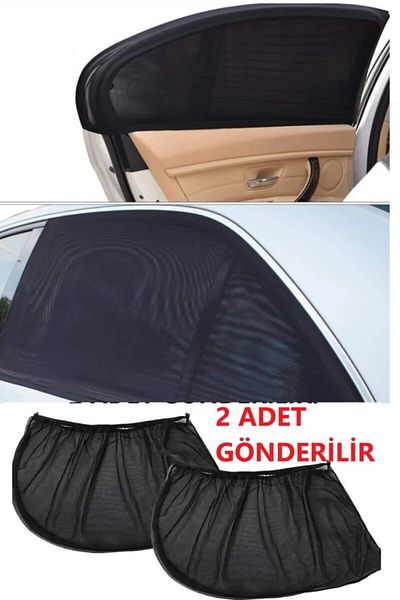 optana 2 Pieces Auto Sunshade Curtain Vehicle Side Window Curtain - Blocking Uv Rays Sunshade Breastfeeding Curtain