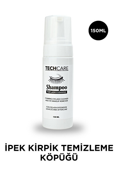 Tech Care İPEK KİRPİK TEMİZLEME KÖPÜĞÜ 150ML (Uzun Kullanım İçin, Kirpiği Koruyan)