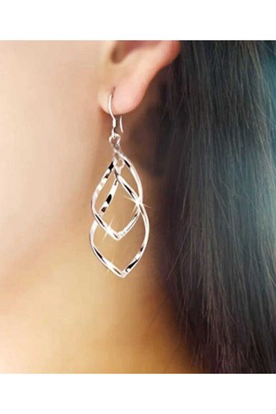 modares Earrings - Hoop / Spiral Wave / Luxury / Layered / Tassels / Elite / Geometric