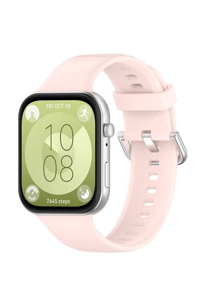 UnDePlus Huawei Watch Fit 4/fit 4 Pro/fit 3 حزام رياضي من السيليكون (غير متوافق مع FIT/FIT2)