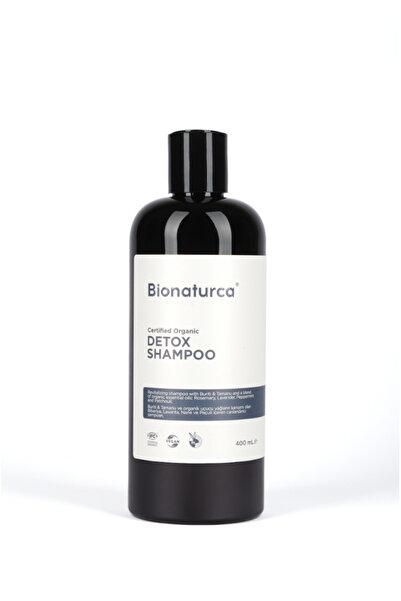 BIONATURCA Organik Sertifikalı Arındırıcı Detoks Şampuan 400 ml