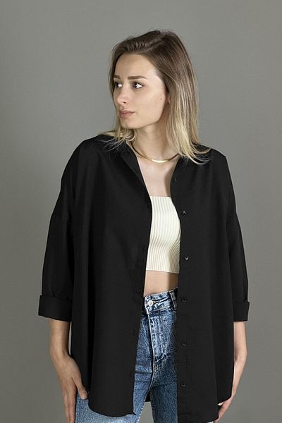 ELLEGANT Cămașă casual pentru femei, sezon nou, 100% cu o singură buzunar, oversize