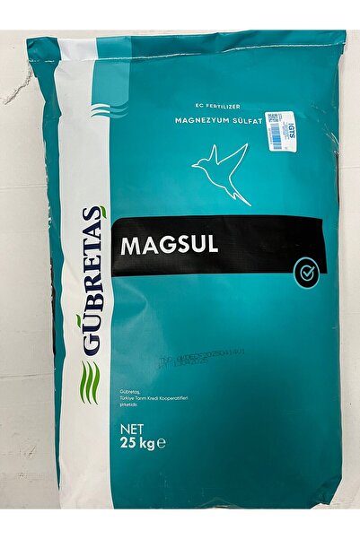 GÜBRETAŞ Magsul Magnezyum Sülfat Gübre 25 Kg