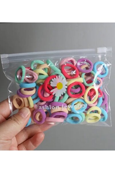 NEW HİLL 100 قطعة من القماش الشبكي عالي الجودة بإبزيم مطاطي في حقيبة شفافة