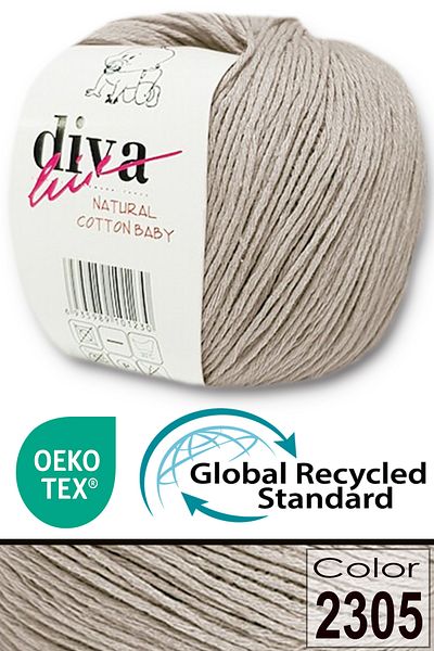 Diva İplik Premium Amigurumi Ipi Punch Μπεζ 50 gr ΜΑΛΑΚΟ ΒΑΜΒΑΚΙ