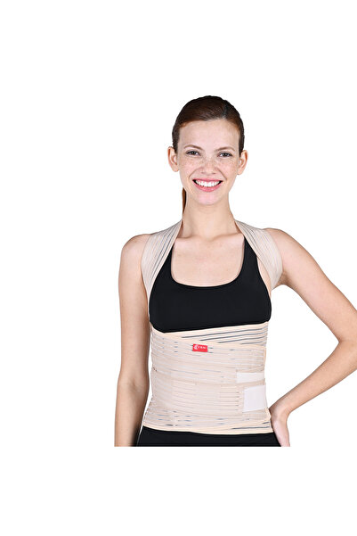 Genel Markalar Dorsolomber Bel Sırt Korsesi – Çelik Balenli Dik Duruş Korse |...