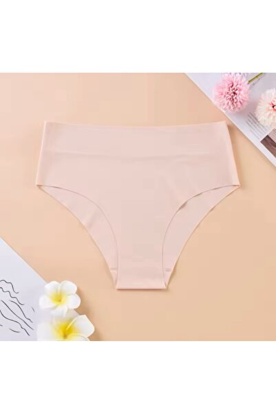 Afrodizyac مجموعة سراويل داخلية عالية الخصر بدون خياطة مقطوعة بالليزر مكونة من 3 قطع - لا تترك علامات (مرنة للغاية وناعمة)