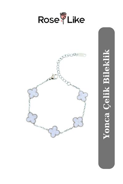 RoseLike Clover Steel Bracelet