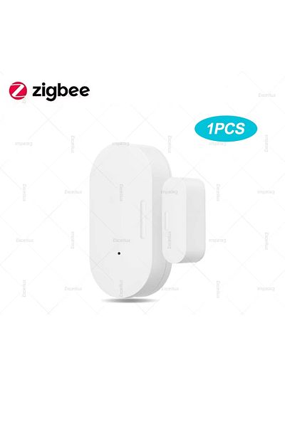Choice 1pcs Zigbee Door Window Sensor Door Open Closed Burglar Magnetic Detector Works With Alexa Google Ho