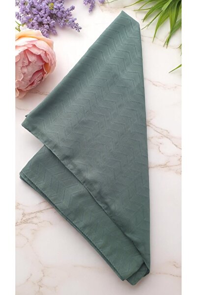 Lavena scarfs Σάλι με μοτίβο ζιγκ-ζαγκ - Χακί