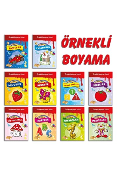 Parıltı Yayınları Painting Array with Samples 10 Books