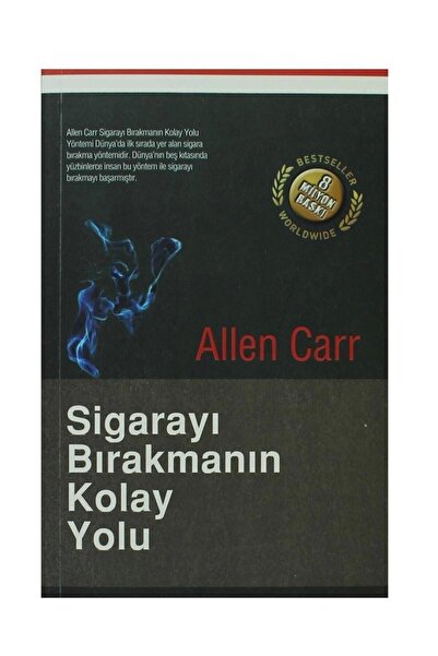 Butik Yayıncılık Sigarayı Bırakmanın Kolay Yolu Allen Carr Butik Yayınları