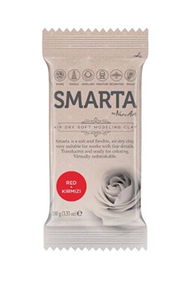 Smarta Modelleme Kil Hamuru 100 Gr No:09 Kırmızı (red)