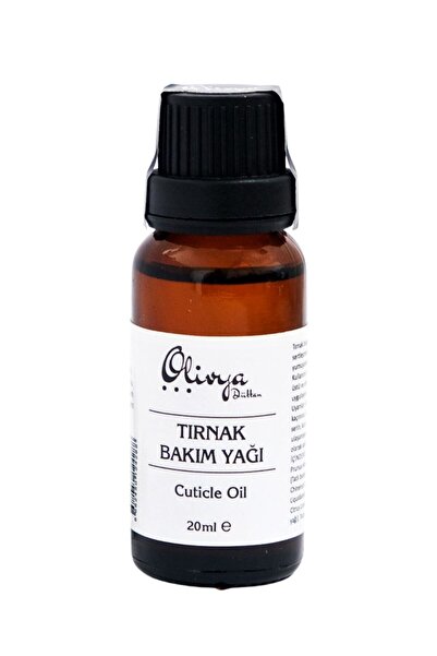 Olivya Dükkan Tırnak & Kütikül Bakım Yağı 20 ml – Jojoba, Tatlı Badem & Limon...