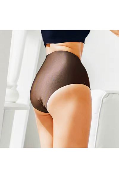 Afrodizyac Pachet de 5 chiloți cu talie foarte înaltă tăiați cu laser/fără sudură, foarte elastici, fără urme