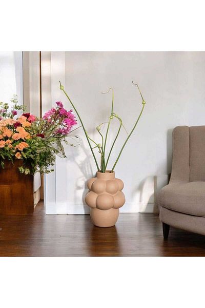 Warm Design Bubble Jersey - Vase Design