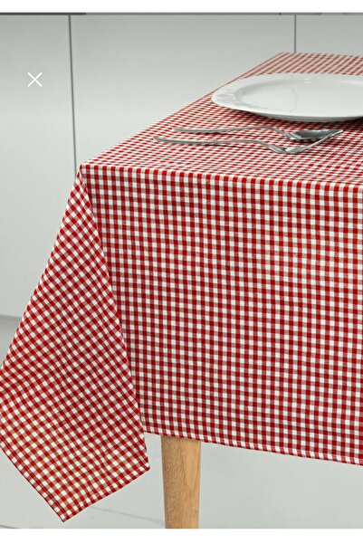 YCN 170 X 170 Cm Față de masă cu model pătrat mic, pânză de masă, pânză pentr...