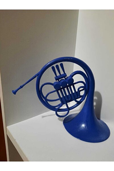 SİRİUS3D Fransız Kornası Mavi Renkli 1.kalite